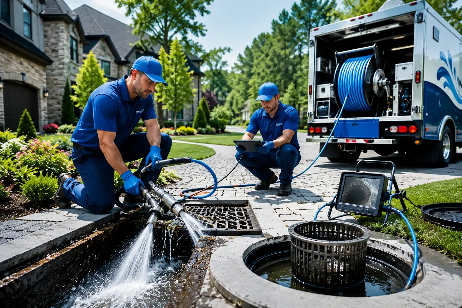 Local outdoor drain cleaning professionals in Hutchinson, PA